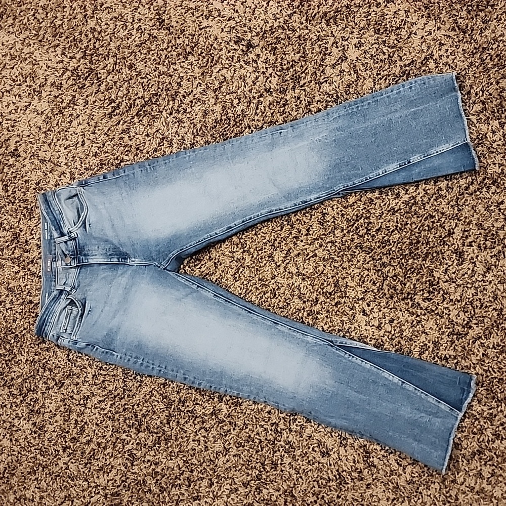 DL1961 Bridget Boot high rise crop flare jean